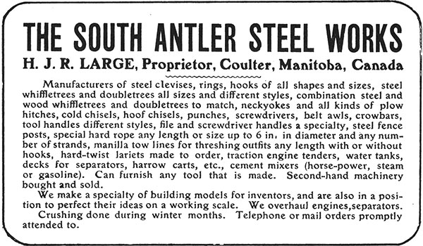 The South Antler Steel Works