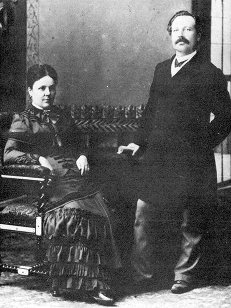 Joseph and "Annie" Dubuc, 1905