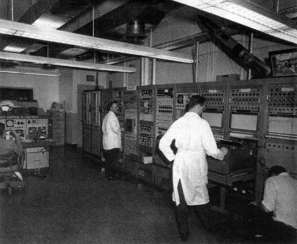 Telemetry room, Churchill Research Range.
