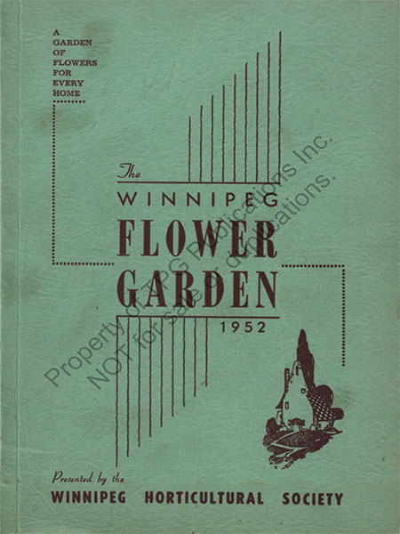 Winnipeg Flower Garden 1952
