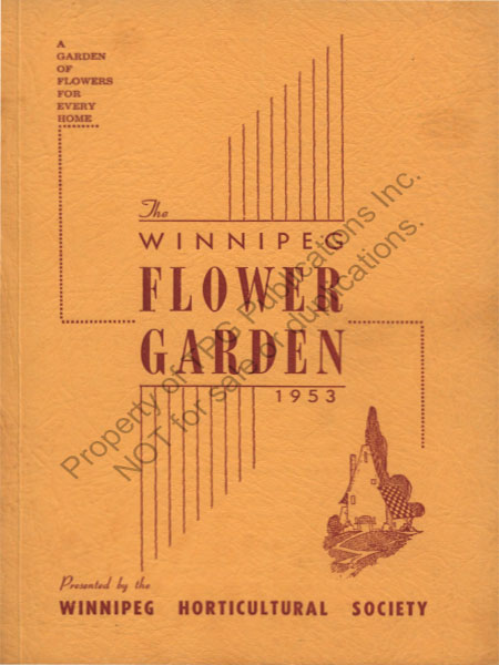 Winnipeg Flower Garden 1953