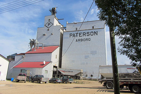Paterson grain elevator at Arborg