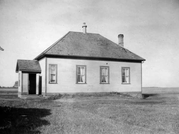 The original Arbroath School building