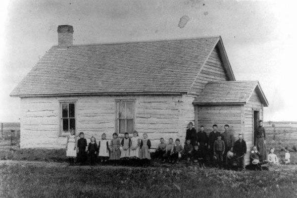 The first Arizona School building