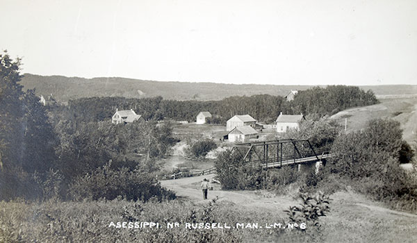 Postcard view of Asessippi
