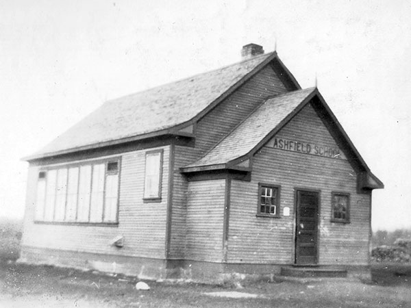 The original Ashfield School building