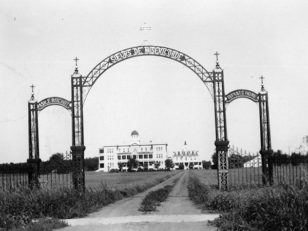 Entrance to Asile Ritchot / Ritchot Orphanage