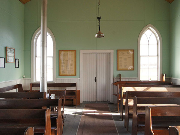 Interior of Victoria United Church