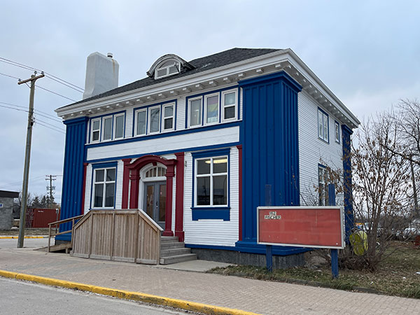 The former Canadian Bank of Commerce building at The Pas