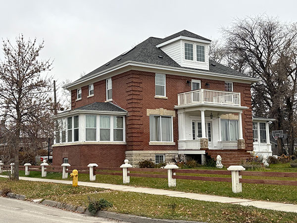 Irvine House at Portage la Prairie