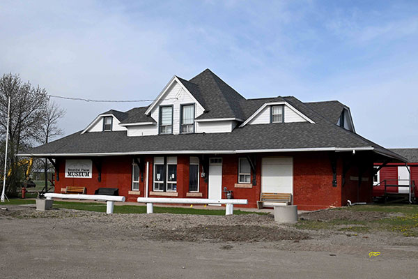 Beautiful Plains Museum in the former Canadian National Railway station
