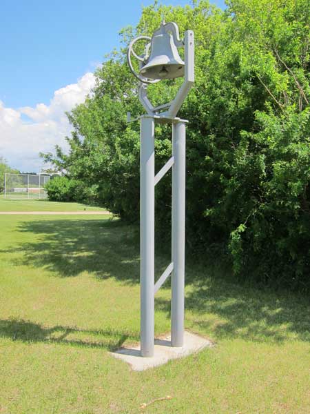 Bield School commemorative monument