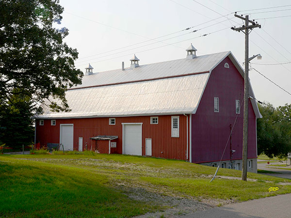 Red Barn at the Brandon Experimental Farm