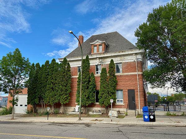 The former Central Fire Hall
