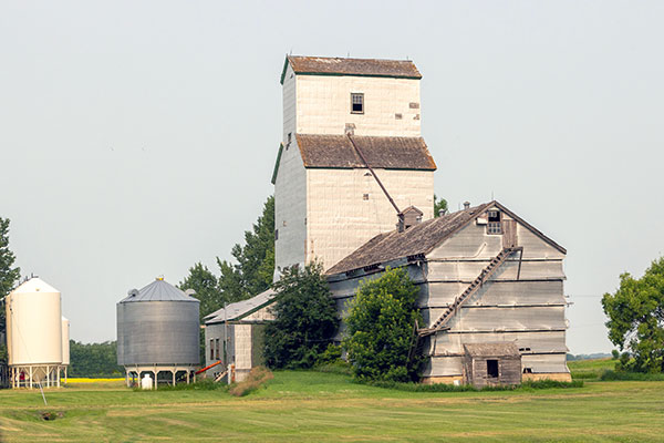 The former United Grain Growers Grain Elevator at Brookdale