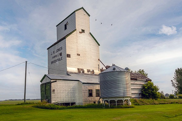 The former United Grain Growers Grain Elevator at Brookdale