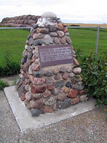 Brown Lea School commemorative monument