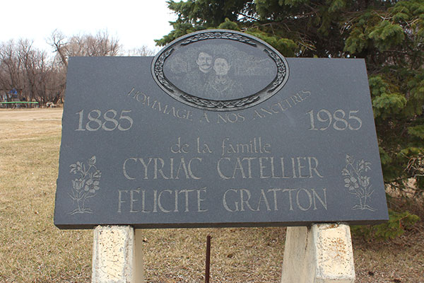 Catellier-Gratton Family Memorial