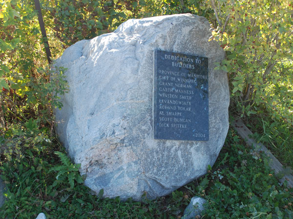 Charleswood Place Builders Plaque