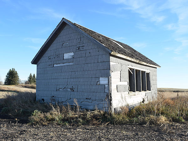 The former Chicken Hill School building