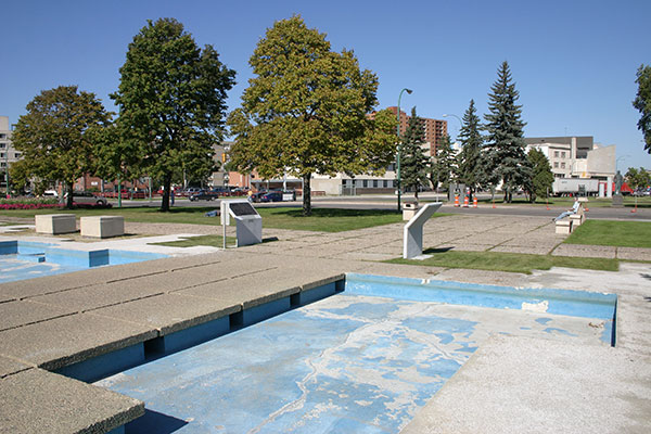 Winnipeg Hydro Fountain