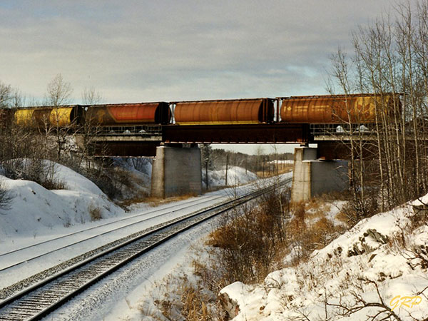Canadian National - Canadian Pacific Railway Overpass