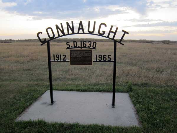 Connaught School commemorative sign