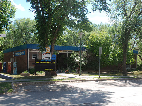The former Coronation Park Branch of the Winnipeg Public Library