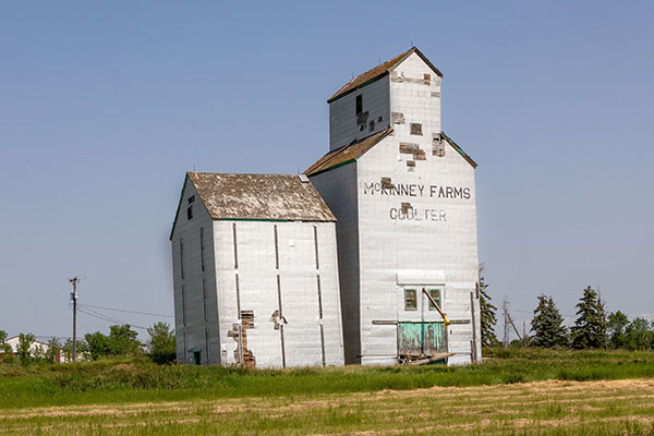 Former Manitoba Pool Grain Elevator at Coulter