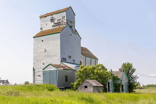 Former Manitoba Pool Grain Elevator at Coulter