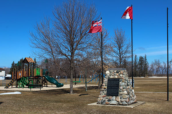 Dandurand School commemorative monument