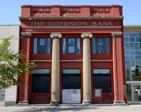 The former Dominion Bank Building