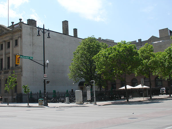 Former site of Dominion Bank Building