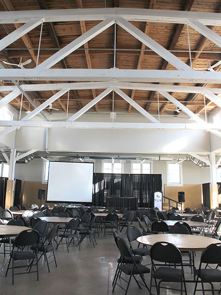 Interior of the Dominion Exhibition Display Building II