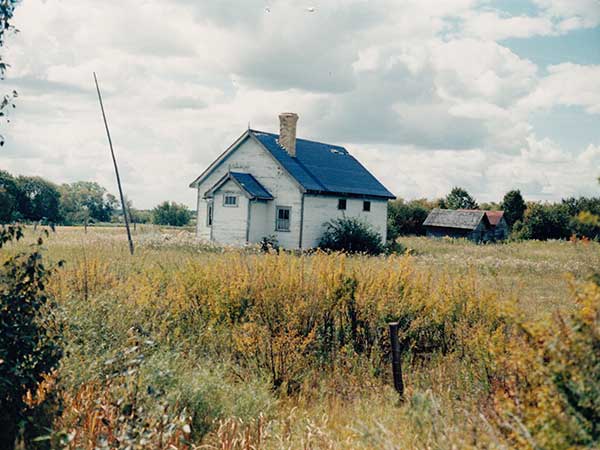 The former Drifting River School building