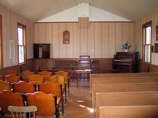 Interior of Dunston United Church