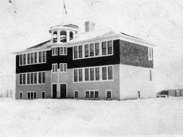 The Durban School building after the addition of two classrooms to its south side in 1921