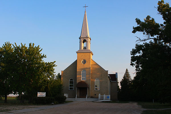 Blessed Sacrament Roman Catholic Church at Elie