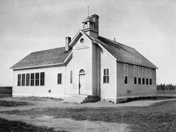 An earlier Elma School building