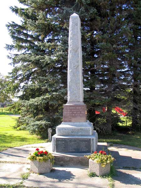 Elm Creek War Memorial