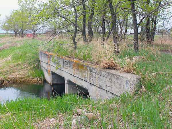 Concrete culvert bridge no. 1512