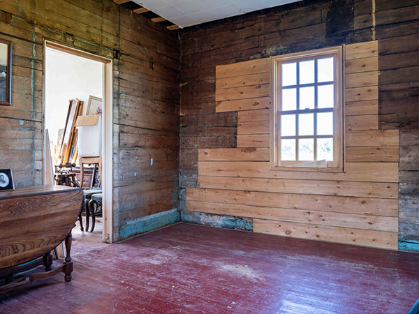 Interior of Fagriskogur House