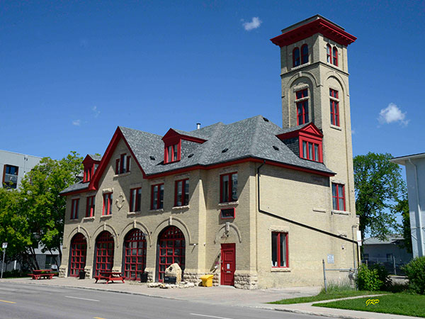 The former Fire Hall No. 8 Building