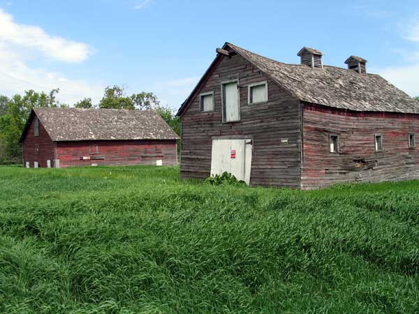 Stables at the former site of Fort Dufferin