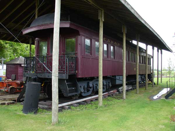 The former Van Horne railway car