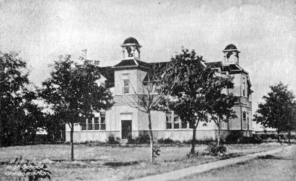 The second Glenboro School, later used as a high school
