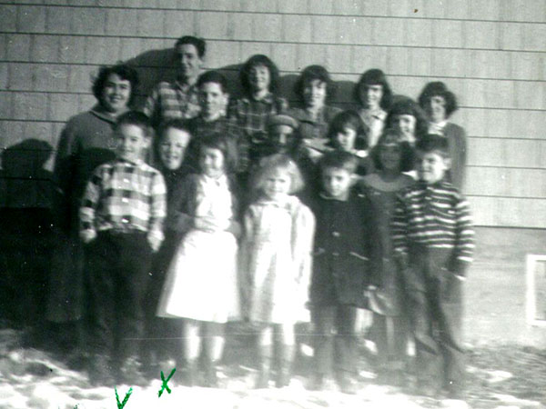Students at Gobeil School
