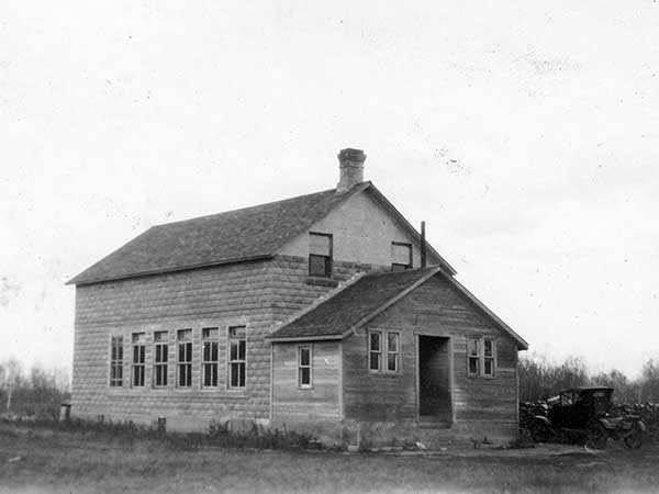 The original Goodwill School building