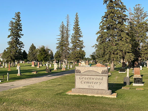 Entrance to Greenwood Cemetery