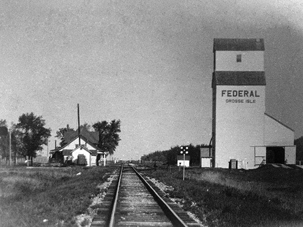 The Federal Grain elevator at Grosse Isle